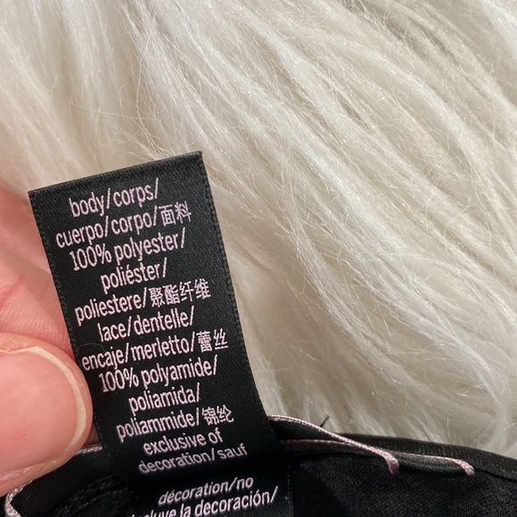 🎀[ VS ] Satiny Black Nightie - Picture 8 of 11